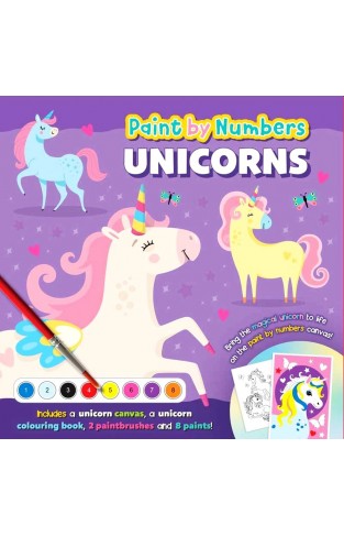 Unicorns Paint by Numbers Activity Kit  